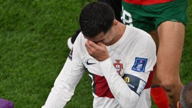 Menangis dari Lapangan hingga Ruang Ganti, Momen Sedih Cristiano Ronaldo Pulang Kampung Usai Portugal Kalah dari Maroko