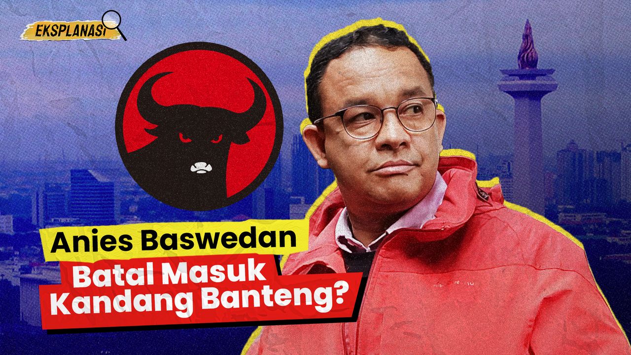 Anies Baswedan Batal Masuk 'Kandang Banteng'?