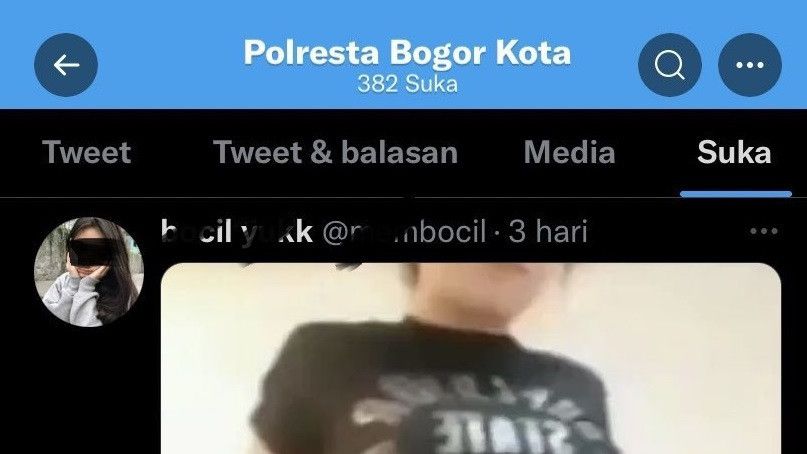 Polresta Bogor Lakukan Penyelidikan Usai Akun Twitter Resminya Like Akun Porno