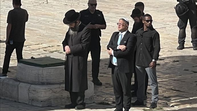 Bersikukuh Bangun Sinagoge di Kompleks Masjid Al-Aqsa, Menteri Ben Gvir: Saya Akan Pasang Bendera Israel!