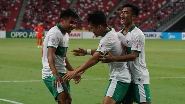 Babak Pertama Indonesia vs Singapura Leg 2 Semifinal Piala AFF Seri 1-1, Tuan Rumah Dapat Kartu Merah