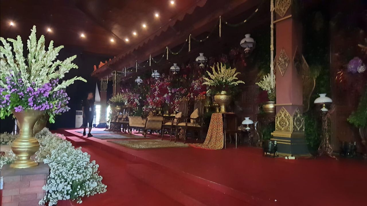 Intip Persiapan Pernikahan Adik Presiden Jokowi dan Ketua MK di Graha Saba Buana Solo