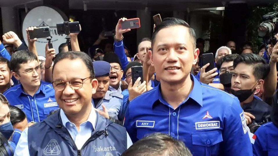 Momen AHY Puji Kepemimpinan Anies di Jakarta: Beliau Hadir di Tengah Korban Banjir