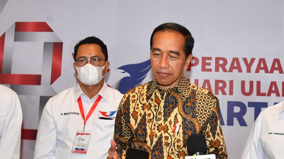 Perindo Gandeng Tokoh Besar, Jokowi: Partai Gede Hati-hati