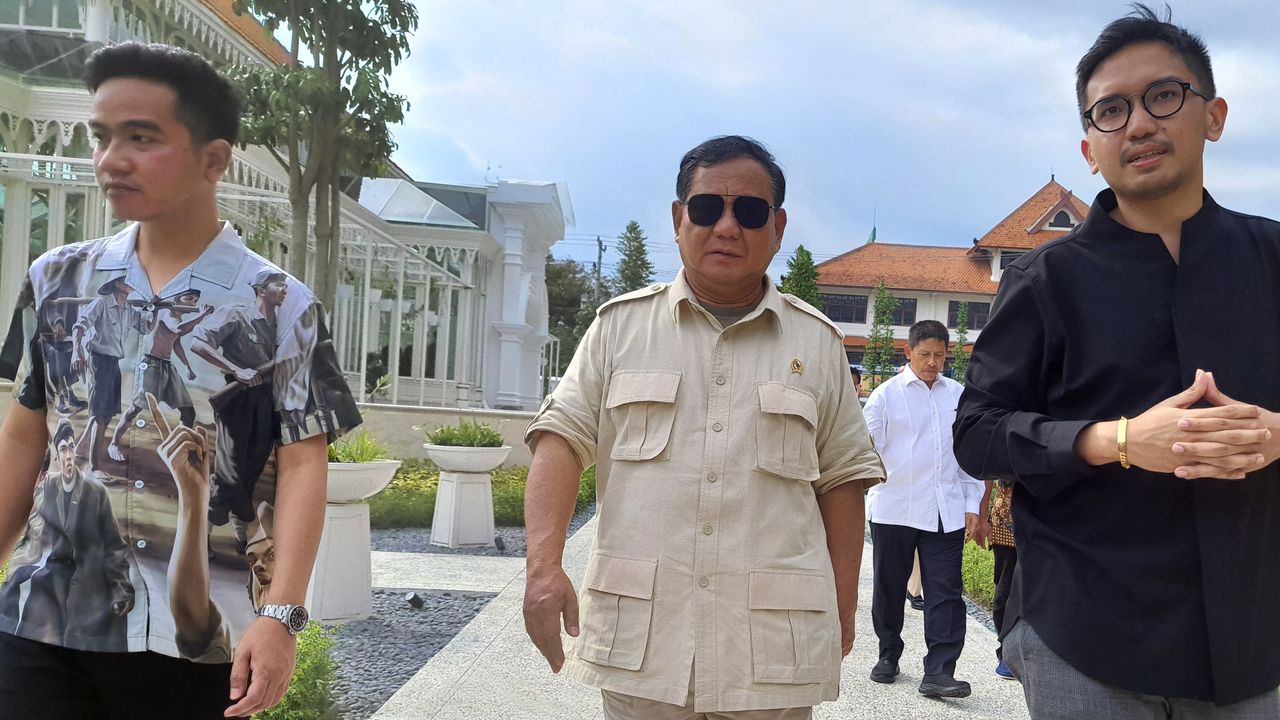 Bareng Gibran, Prabowo Ngaku Terikat Sejarah dengan Pura Mangkunegaran