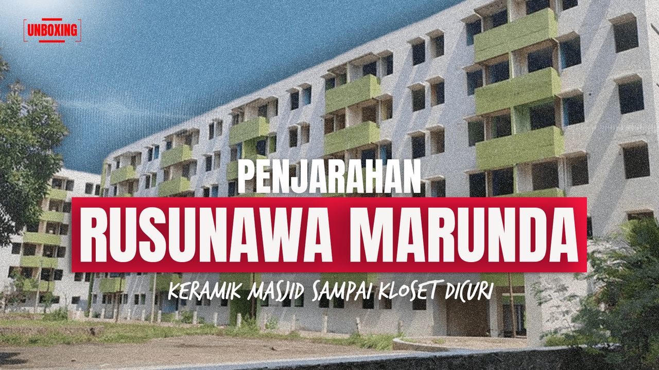 Maling Gentayangan, Aset Rusunawa Marunda Dijarah