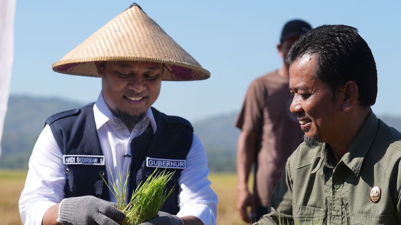 Gubernur Sudirman Ingin Wujudkan Revolusi Hijau di Sulsel