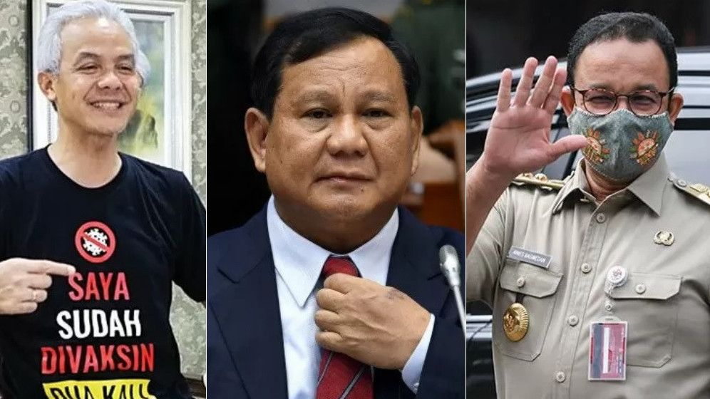 Hasil Survei Pilpres 2024: Prabowo Punya Peluang Menang Jika Berpasangan dengan Ganjar atau Anies