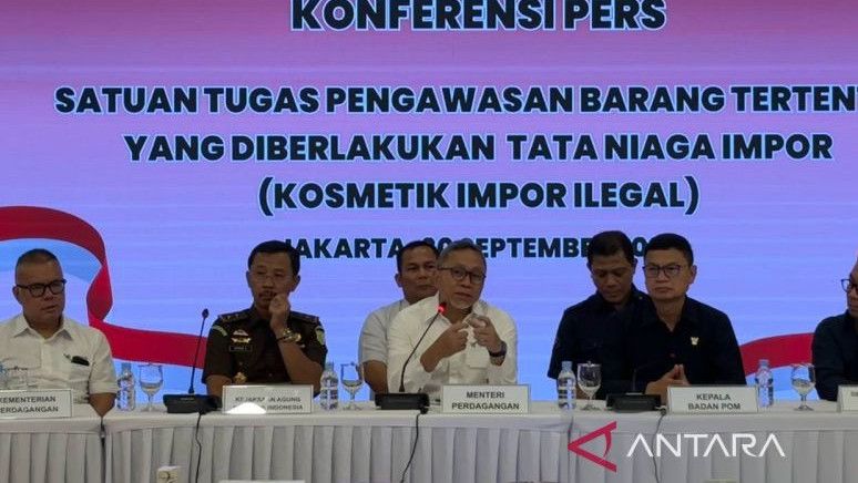 Mendag Ungkap Temuan Kosmetik Ilegal Senilai Rp11,4 Miliar, Akan Langsung Dimusnahkan