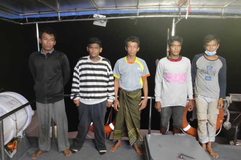 KKP Bebaskan Lima Nelayan Indonesia yang Ditangkap Aparat Malaysia