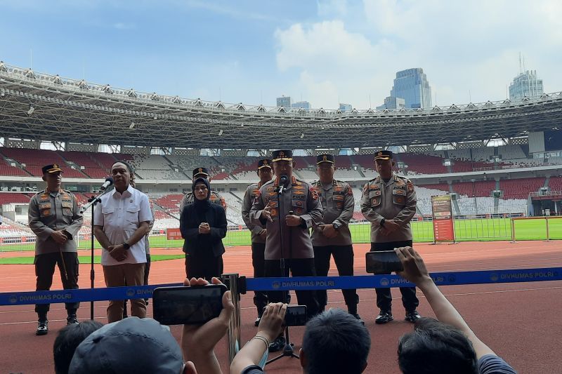 Pertandingan Piala FFA 2022 di Stadion GBK Jakarta, Kapolri: Maksimal Penonton 70 Persen dari Kapasitas Stadion