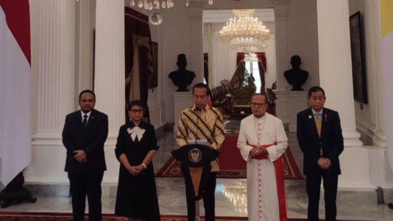 Jokowi: Indonesia dan Vatikan Memiliki Komitmen Memupuk Perdamaian