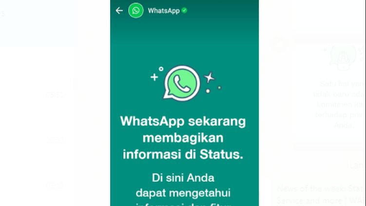 Bikin Kaget, WhatsApp Tiba-tiba Muncul di Status Pengguna