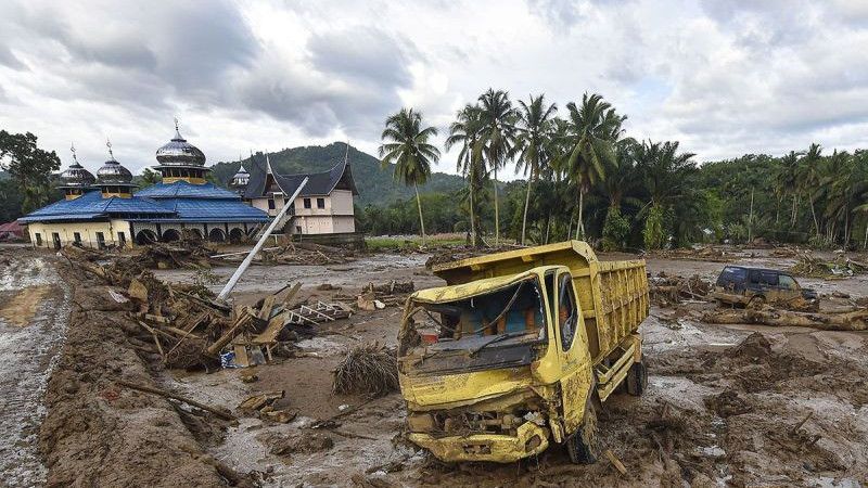 Dihantam Banjir-Longsor, Korban Tewas di Aceh, Sumut, Sumbar Bertambah Jadi 442 Jiwa