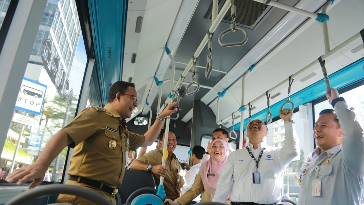 Anies Ingin Tahun 2030 Pengguna Transportasi Umum di Jakarta Capai 4 Juta per Hari