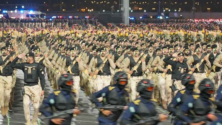 Penampakan Pasukan Pengamanan Jemaah Haji di Arab Saudi