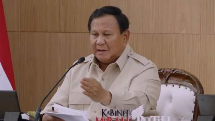 Klaim Pemerintahannya di Jalan yang Benar, Prabowo: Kita Diridai Tuhan Yang Maha Kuasa