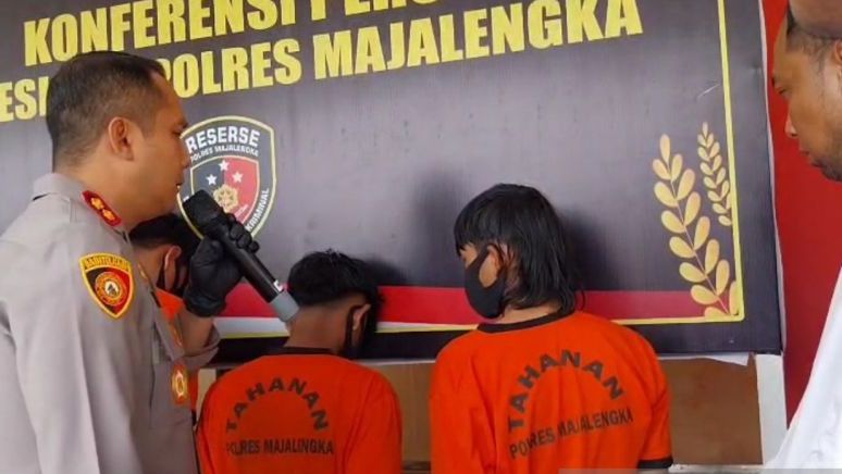 Anggota Polres Majalengka yang Bubarkan Aksi Konvoi Geng Motor Diserang, 4 Orang Jadi Tersangka