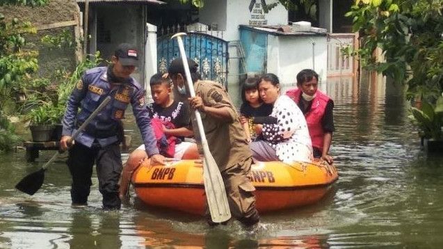 Tiga Wilayah di Kabupaten Tangerang Kebanjiran Akibat Diguyur Hujan Semalaman