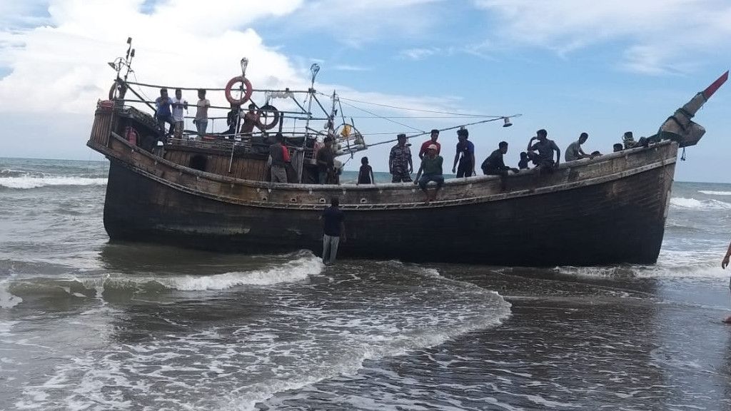 Lagi, Pengungsi Rohingya Masuk Indonesia Melalui Aceh, Jumlahnya 69 Orang