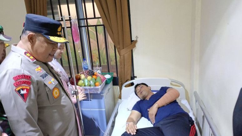 Dua Anggota Polisi Jadi Korban Kericuhan di Depan Kantor BP Batam Masih Dirawat di RS Bhayangkara Polda Kepri