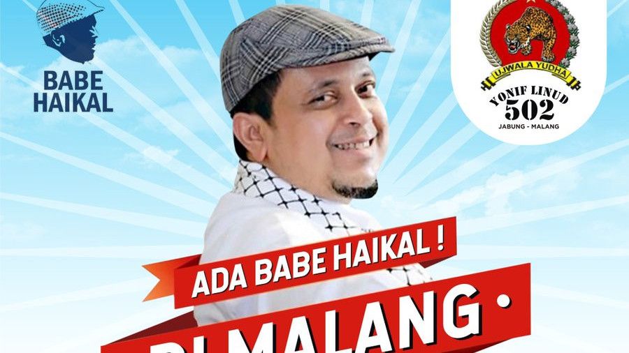 Beredar Poster Haikal Hassan Ngaji di Yonif Para Raider 502/UY, TNI AD: Hoaks