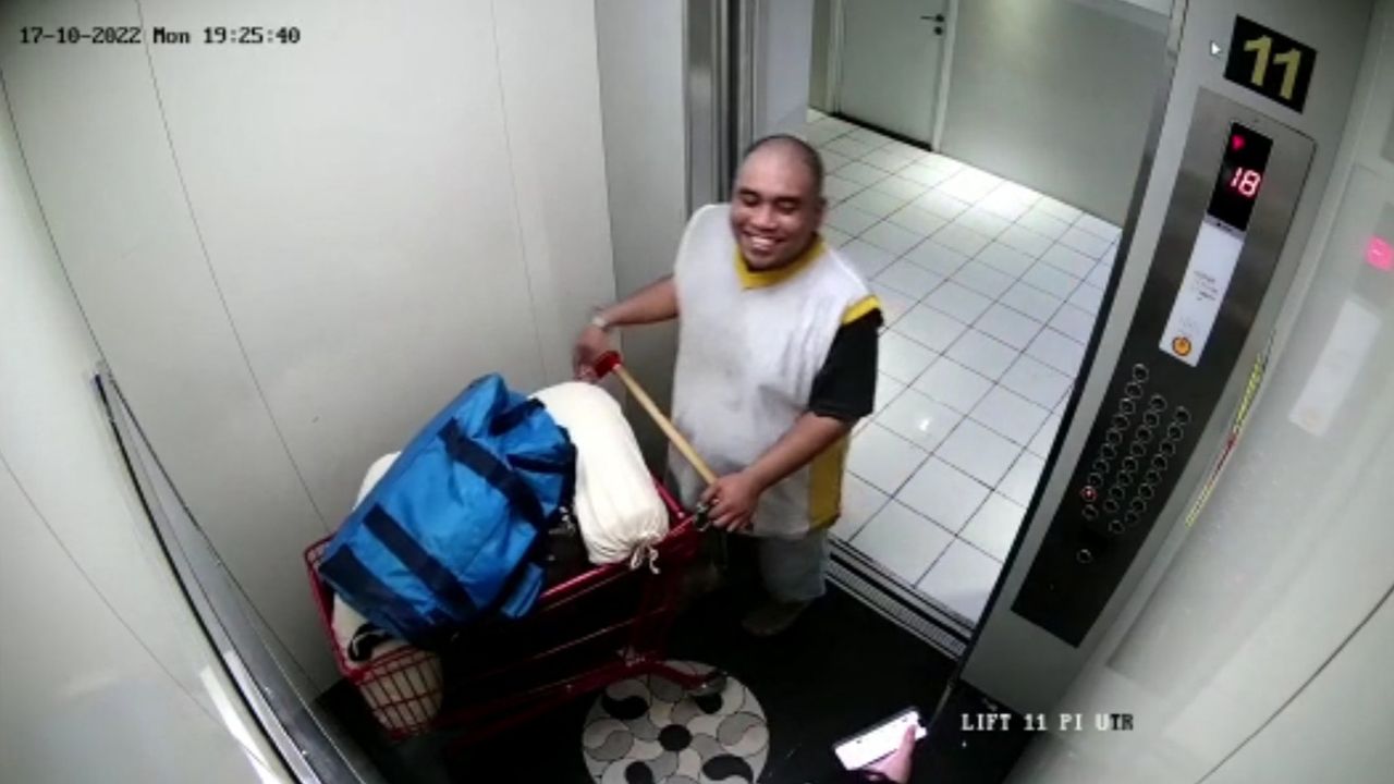 Terekam CCTV Lift Apartemen, Pelaku yang Buang Jasad Wanita di Tol Becak Kayu Tersenyum