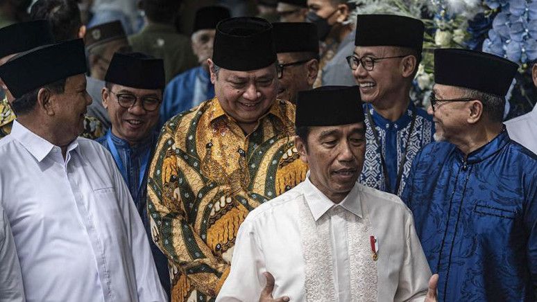 Jokowi Bocorkan Isi Pertemuan dengan Ketum Parpol Koalisi
