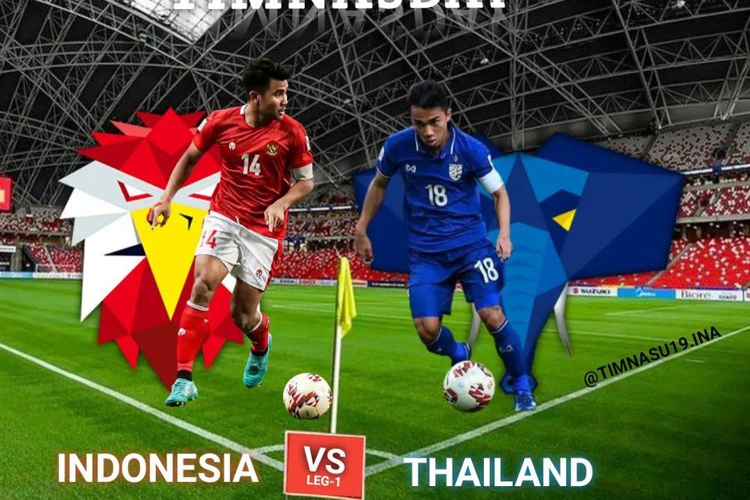 Timnas Indonesia vs Thailand (Foto: Instagram/@timnasu19.ina)