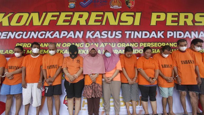 36 Tersangka Kasus TPPO di Jambi Berhasil Dibekuk