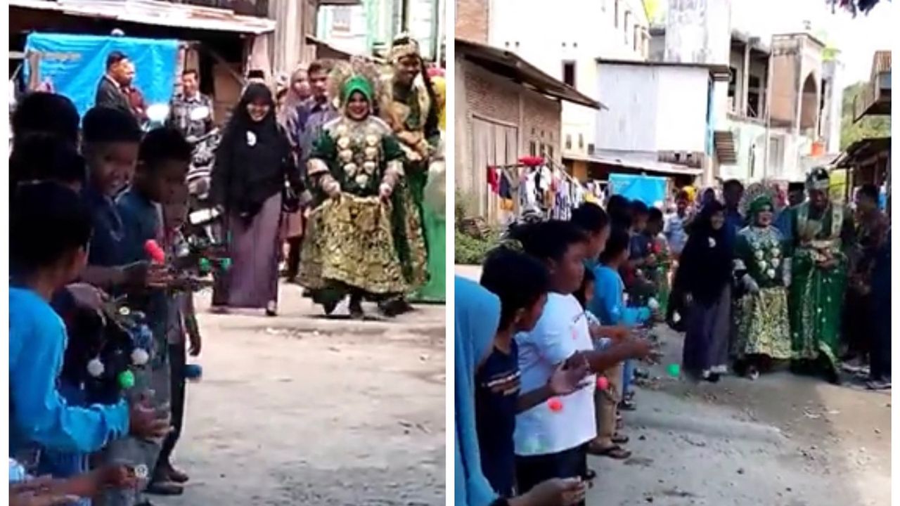 Viral Lato-lato Jadi Musik Pengiring Nikahan, Jadi Inspirasi Pengganti Petasan dan Rebana