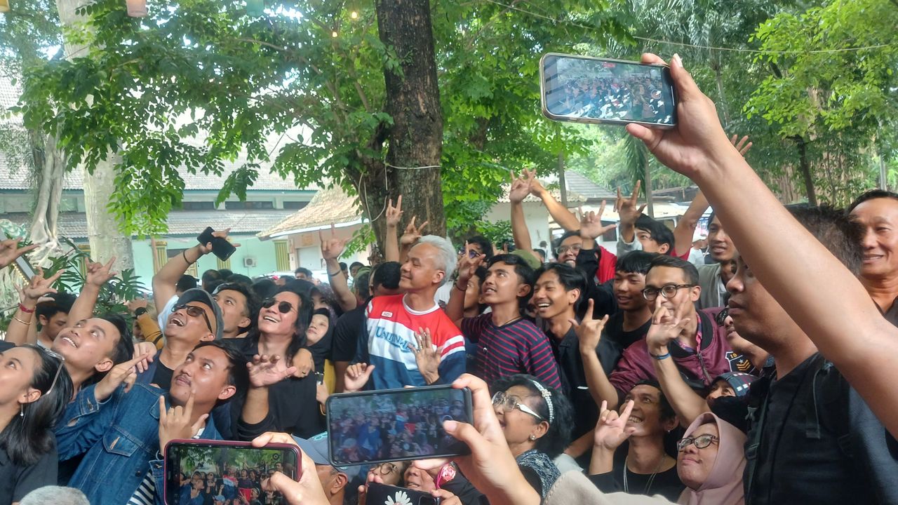 Ganjar Bakal Temui Megawati Usai Coblosan di Semarang