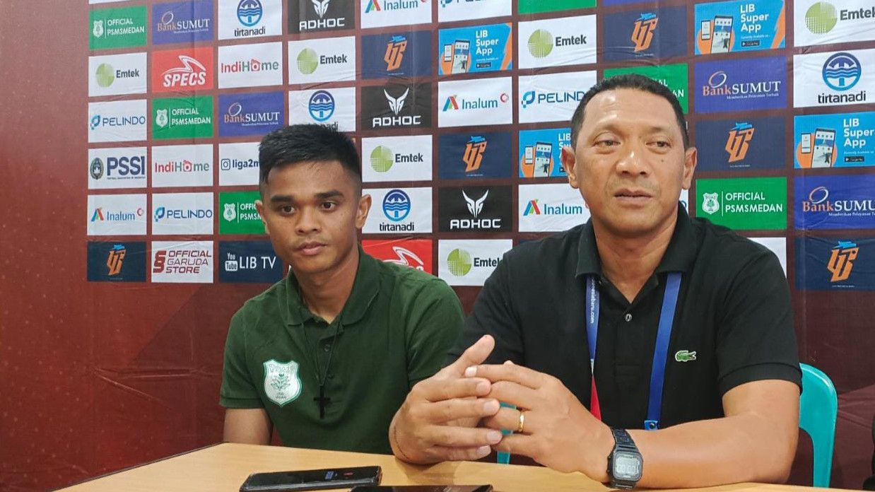 Tundukan Sriwijaya FC 2-1, Pelatih PSMS Medan Kurang Puas Timnya Kecolongan Satu Gol