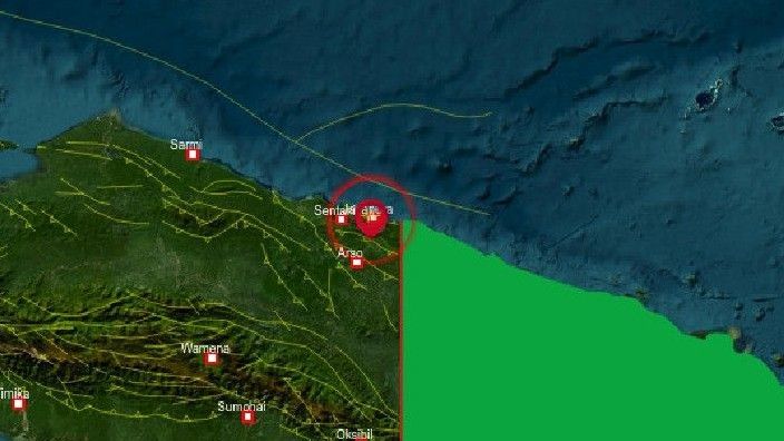 Gempa Magnitudo 5,5 Guncang Kota Jayapura, BMKG: Gempa Susulan Kemungkinan Masih Terjadi