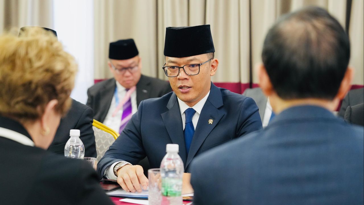 Temui Presiden New Development Bank, Menlu Sugiono Paparkan Program Makan Bergizi Gratis