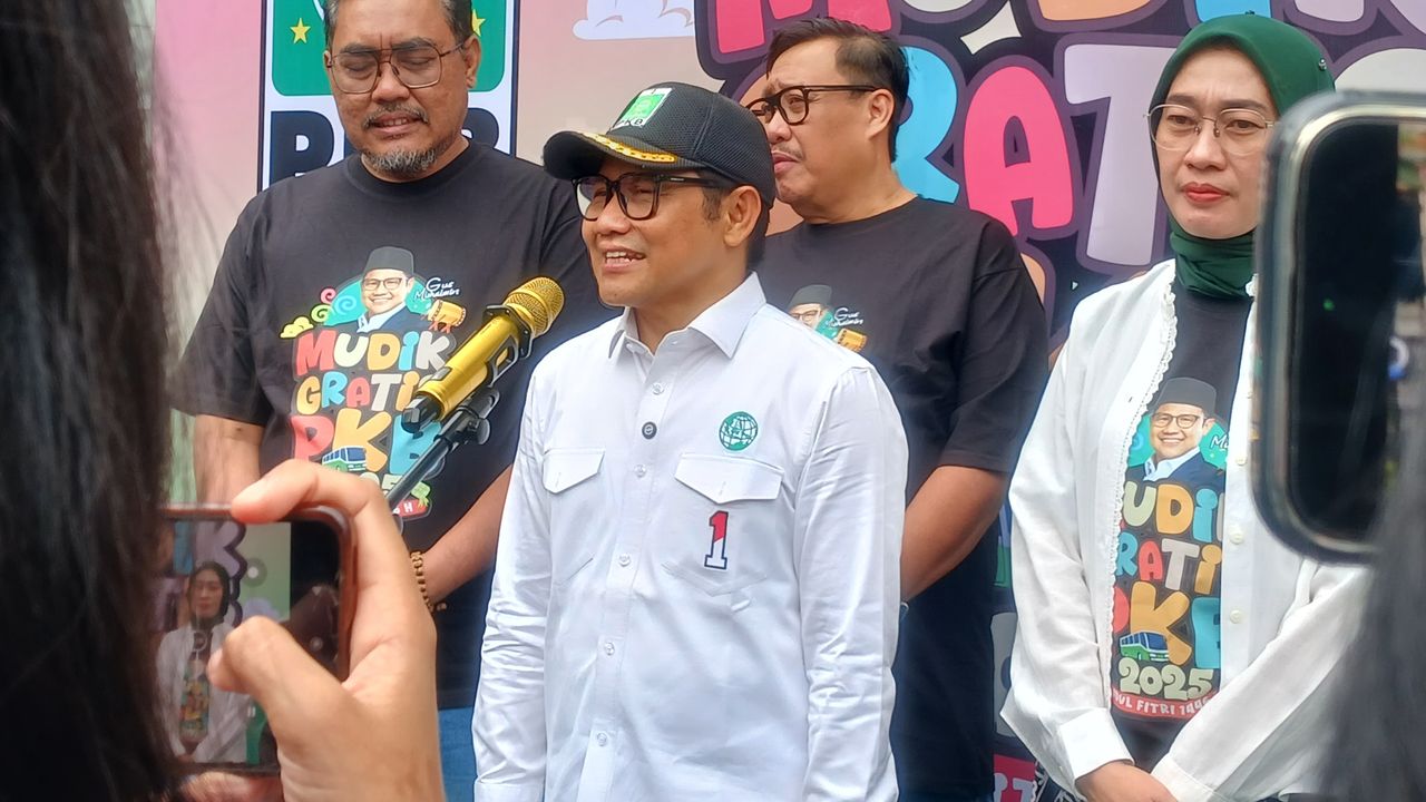 Lepas Pemudik, Cak Imin: Habiskan Uang Tabungan untuk Berdayakan UMKM di Kampung