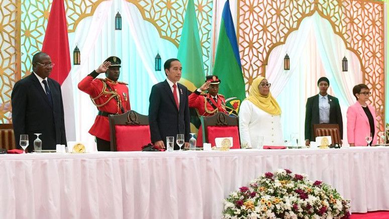 Presiden Jokowi Sebut Indonesia Punya Bhineka Tunggal Ika, Tanzania  Uhuru na Umoja