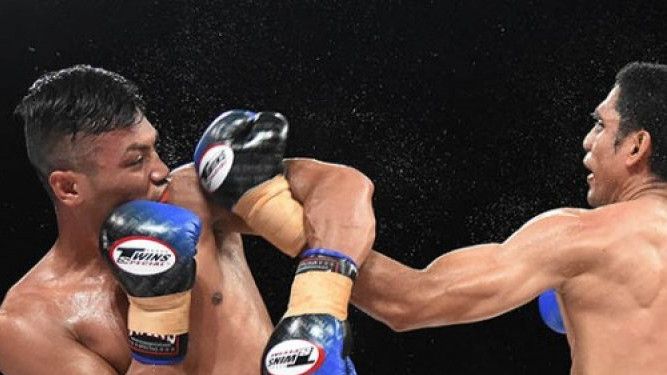 Momen Detik-detik Petinju Hero Tito Dipukul KO hingga Meninggal Dunia di Hollywings Sport Show
