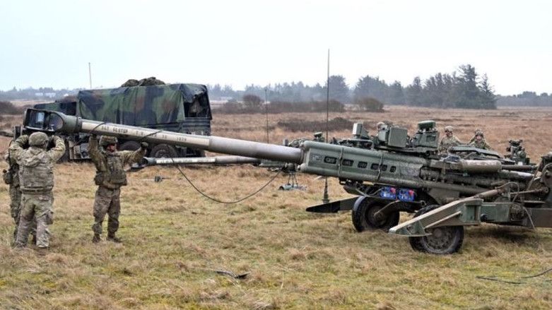 Denmark Hibahkan Senjata Artileri untuk Ukraina, Desak Negara Eropa Ikut Turun Tangan