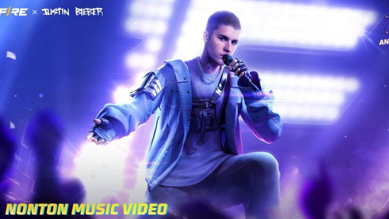 Free Fire dan Justin Bieber Luncurkan Video Musik Terbaru 