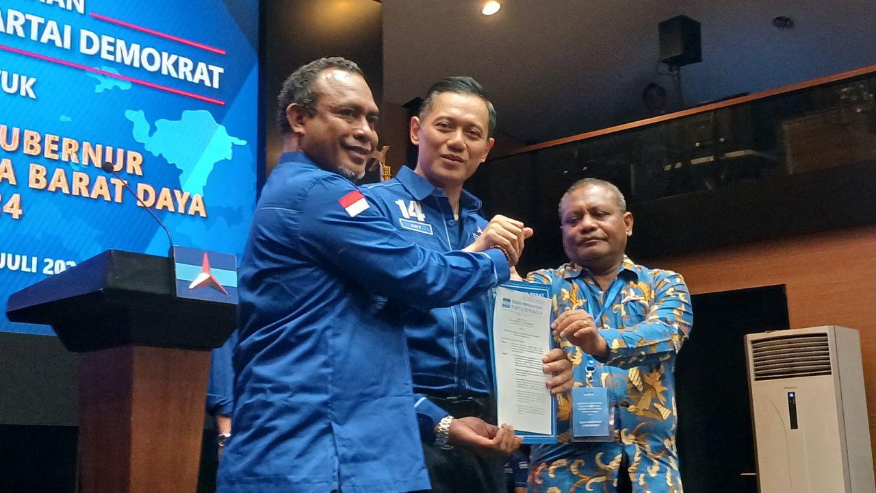 Demokrat Usung Pasangan Afu-Petrus Kasihiw di Pilgub Papua Barat Daya