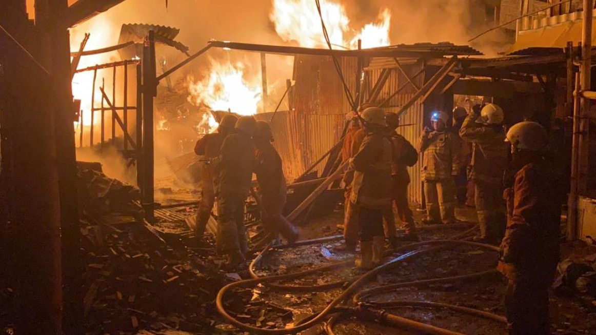 Kebakaran Rumah di Tanjung Priok Jakut, 4 Orang Tewas dalam Satu Kamar