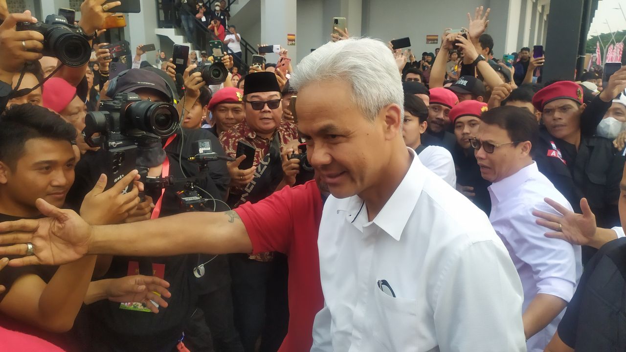 Hadir di Kota Tangerang, Ganjar Pranowo Disebut Sosok Motivator Warga