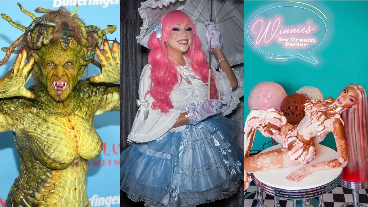 Intip 6 Kostum Unik Artis Hollywood, dari Medusa hingga Manusia Es Krim!