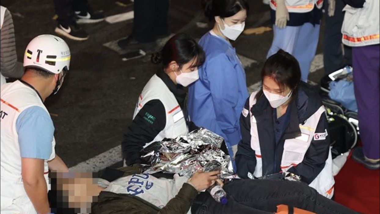 Update Tragedi Itaewon: Rumah Sakit Kewalahan Tangani Korban hingga UGD Penuh