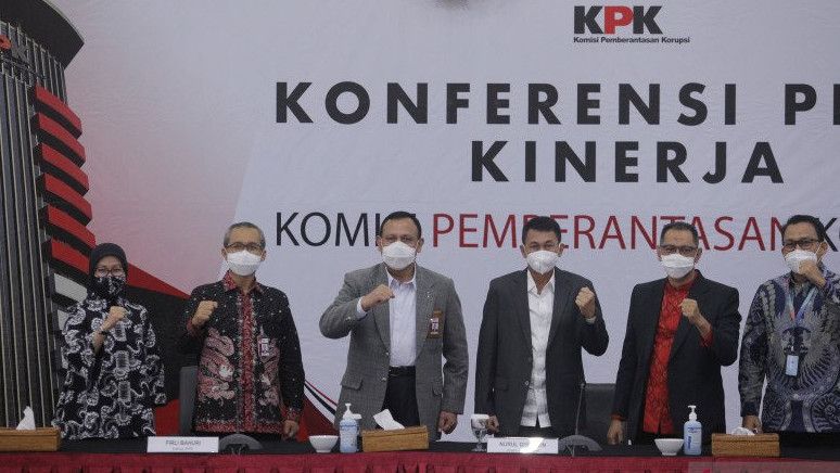 Tambahan Masa Jabatan Pimpinan KPK Firli Dkk, Wamenkumham: Tinggal Tunggu Keppres