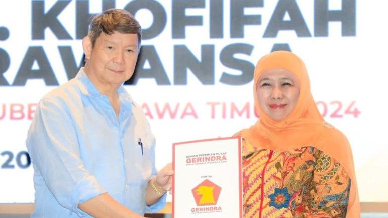 Susul PAN dan Demokrat, Gerindra Resmi Rekomendasikan Khofifah Maju di Pilkada Jawa Timur 2024