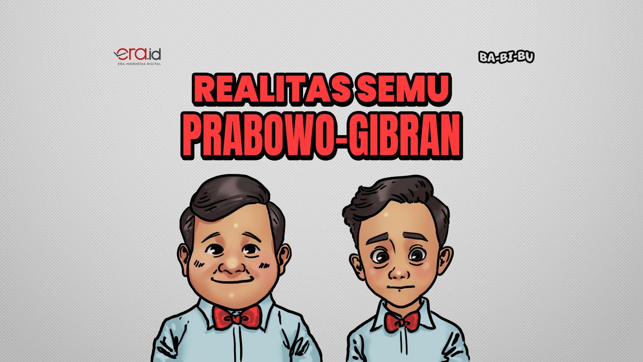 Realitas Semu Prabowo-Gibran di Balik Citra Gemoy
