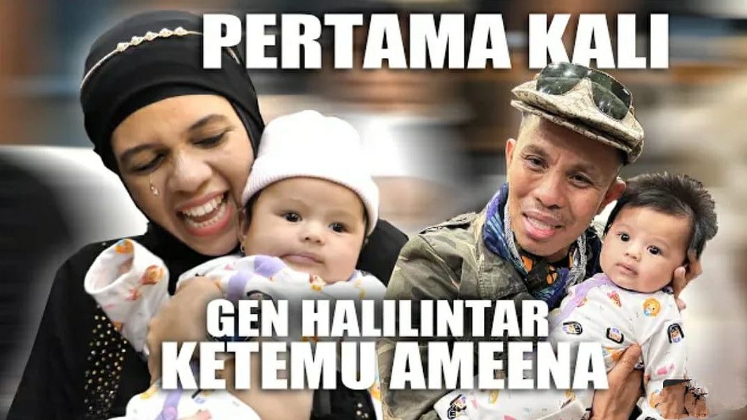 Pulang ke Indonesia, Gen Halilintar Akhirnya Jumpa Anak Atta dan Aurel Hermansyah