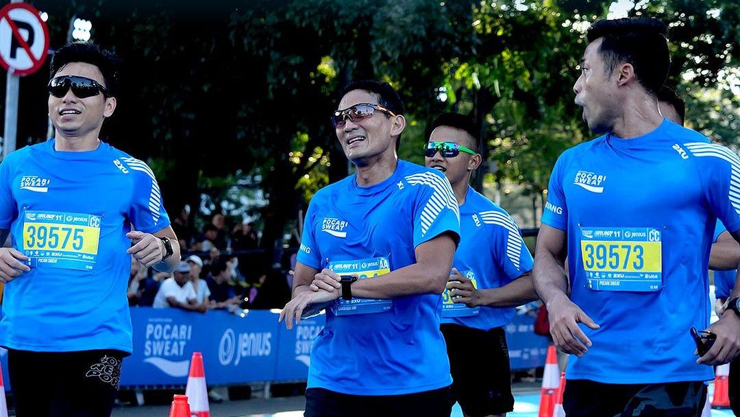 Sandiaga Uno Berharap Ajang Marathon di Indonesia Bisa Mendunia